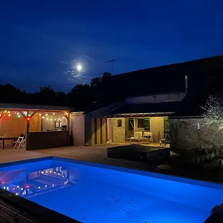فيلة Maison Avec Piscine Et Jacuzzi En Briere